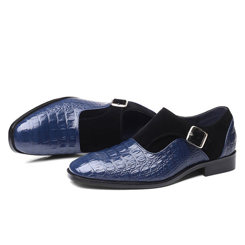 Snake Embossed Dress Shoes
